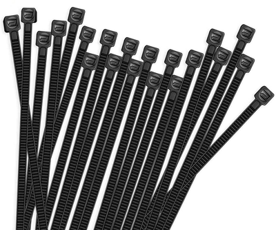 DTOL 100pcs Cable Zip Ties Heavy Duty 8 Inch, Premium Plastic Wire Tie –  SHANULKA Home Decor