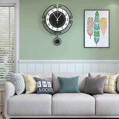 Mantel Clock, Wooden Mantle Clock for Living Room Décor - Silent