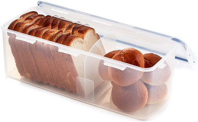 Airtight Bread Box and Lettuce Food Storage Container and Two Snack Co –  SHANULKA Home Decor