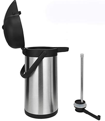 (85 oz 102 oz) Airpot Coffee Dispenser with Pump - Insulated Stainless  Steel Coffee Carafe- Thermos Urn for Hot/Cold Water, Party Chocolate Drinks