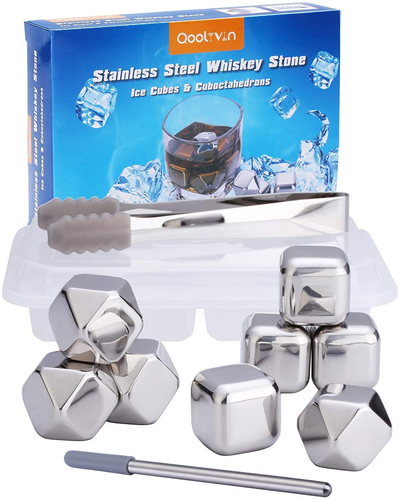 Barluxia Stainless Steel Ice Cube Gift Set of 4 Extra Large 1.5” Diamo –  SHANULKA Home Decor