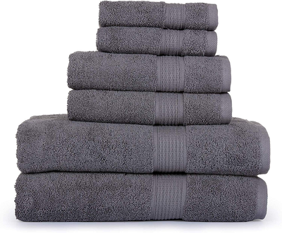 Utopia Towels - Bath Towels Set, Grey - Luxurious 700 GSM 100% Ring Sp –  SHANULKA Home Decor