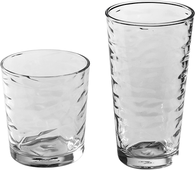 Luminarc 16-Piece Ascot Glass Tumbler Set 