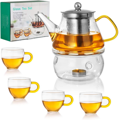 Teabloom Kyoto Glass Teapot with Removable Insfuser-36 OZ 