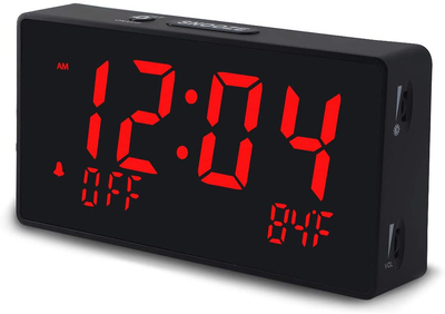 Elektrische Desktop-Uhr Elektronischer Alarm Digital Großer LED-Bildschirm  Uhr Datum Zeit Kalender Schreibtisch Uhr Home Decorations