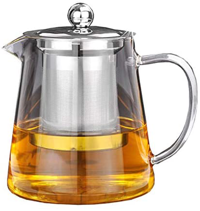 Dorsaer Tea Pot with Infuser - Borosilicate GlassTeapot for