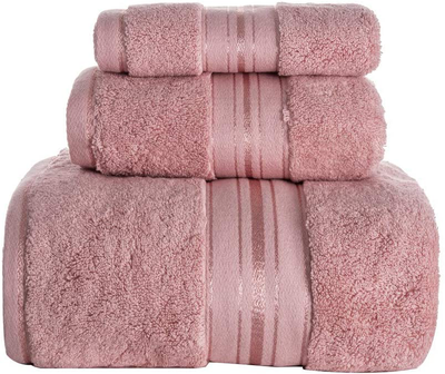 White Classic Luxury Grey Bath Towel Set - Combed Cotton Hotel Quality –  SHANULKA Home Decor