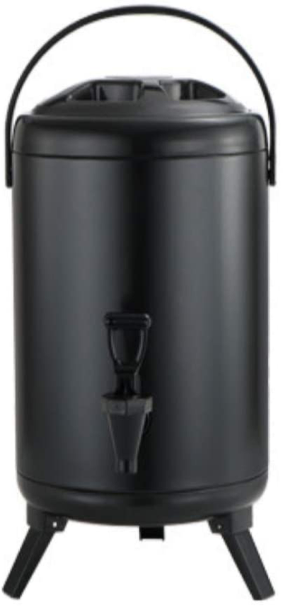 Vollum Stainless Steel Insulated Beverage Dispenser - Brown, 12L