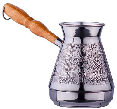 Handmade Armenian Coffee Pot Maker 9.1 Fl Oz Copper Jazva Ararat