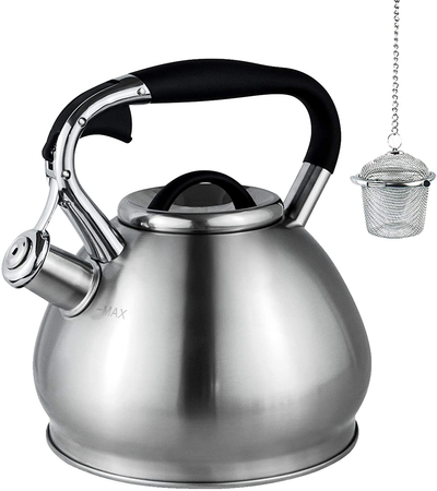 Whistling Tea Kettle with ICool Handle by Pykal