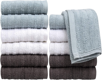 Utopia Towels - Bath Towels Set, Grey - Luxurious 700 GSM 100% Ring Sp –  SHANULKA Home Decor