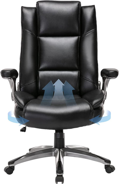 Duramont Reclining Leather Office Chair High Back Executive