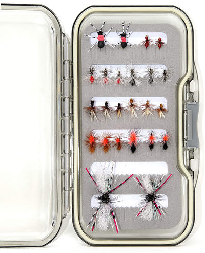 Croch 120Pcs Dry Flies Wet Flies Flies Box Set Mix Designs Fishing Lur –  SHANULKA Home Decor