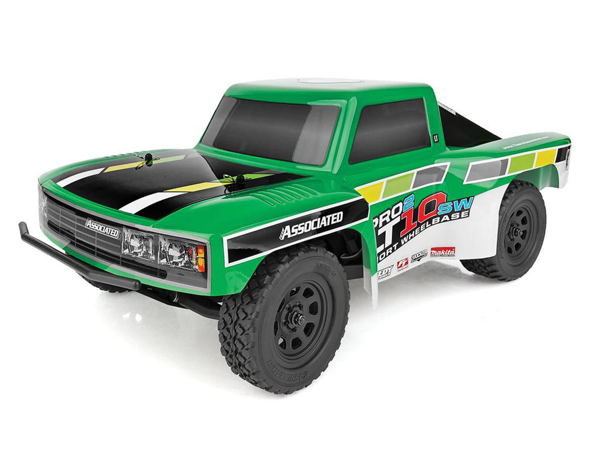 Team Associated Pro2 LT10SW 1/10 RTR 2WD Brushless Short Course Truck Combo (Green) w/2.4GHz Radio, Battery & Charger