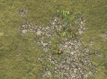 Load image into Gallery viewer, Geek Villain Wargaming Battle Mat 6x4 Grass
