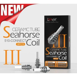 Lookah Seahorse Ceramic Tube Coils III (1 count)