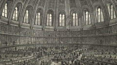 British Library London drawring