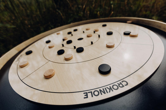 Foldable Crokinole Wall Mount Kit: Safe, Secure, and Convenient