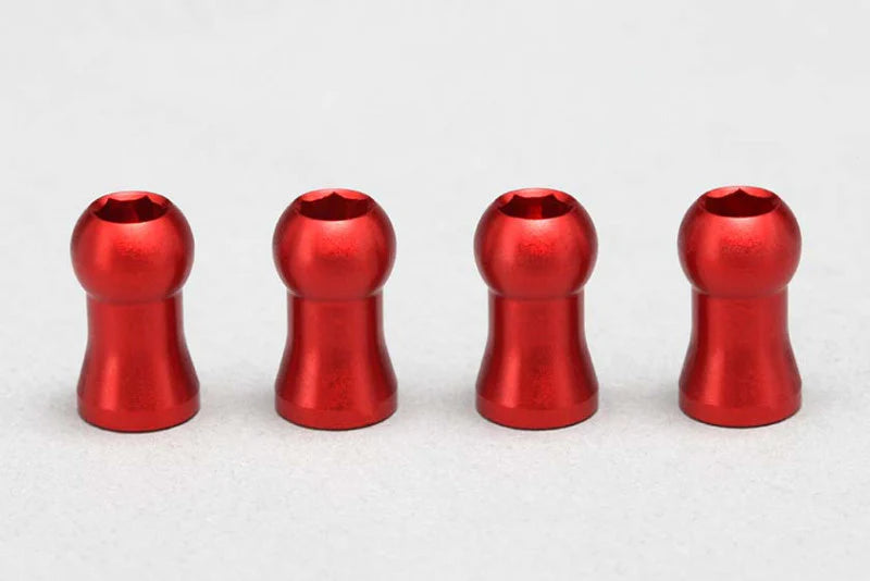 RED SLF Big Bore Shock Cap Ball Mount for YD-2-YD-4 [Yokomo] Y4-S8 Y2-S8RA
