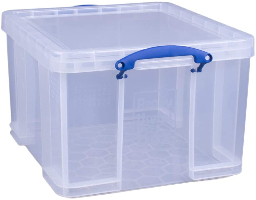 Buy Argos Home Curve 3 x 42L Plastic Boxes With Lid - Clear