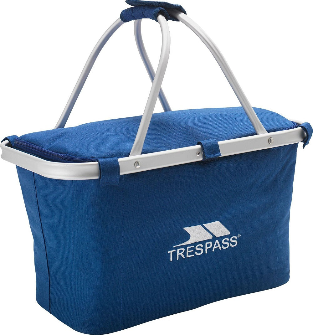 Trespass Basket Style 17.5 Litre Cool Bag Blue GED Outlet