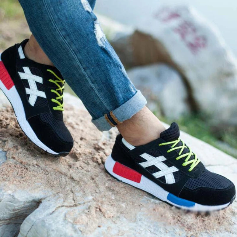 Zapatos de seguridad informales con punta de acero para hombre y mujer - Seguridad - Comodidad ortopédica