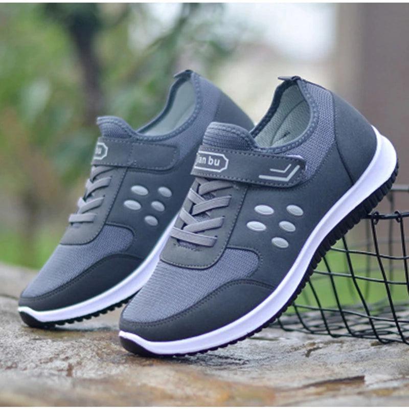 Zapatos deportivos ortopédicos de malla vulcanizada con hebilla para mujer - Gillo - Confort ortopédico