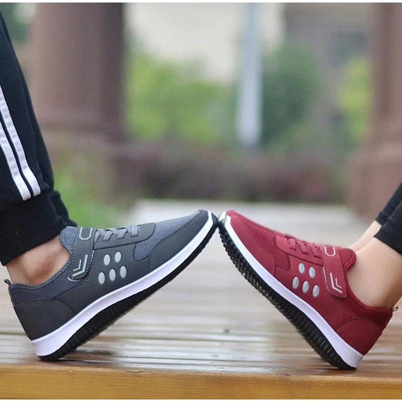 Zapatos deportivos ortopédicos de malla vulcanizada con hebilla para mujer - Gillo - Confort ortopédico