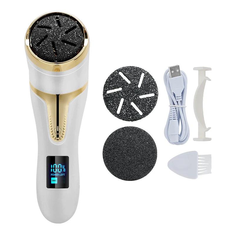 Lime à pied électrique rechargeable - Confort Orthopédique