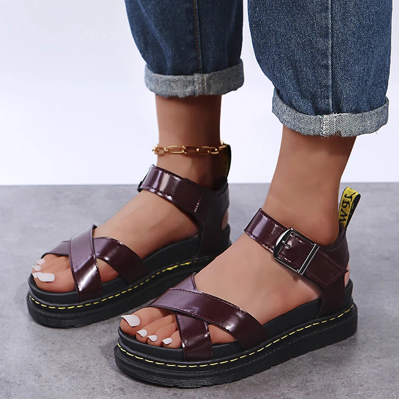 Sandalias de plataforma cómodas Martym para mujer - Confort ortopédico