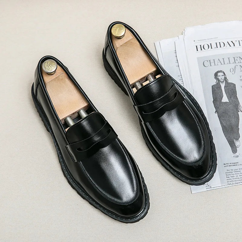 Zapatos clásicos de piel para hombre - Beko - Confort ortopédico