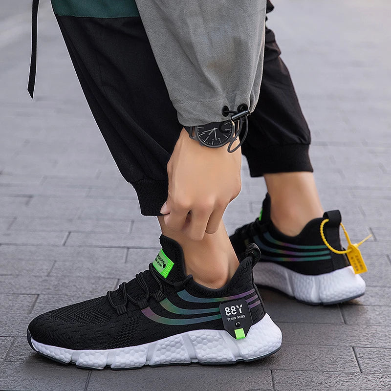 Zapatos de diseño de malla para hombre - Boosty - Confort ortopédico