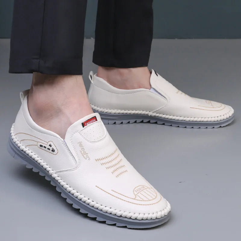 Zapatos de cuero hechos a mano para hombre - Money - Confort ortopédico