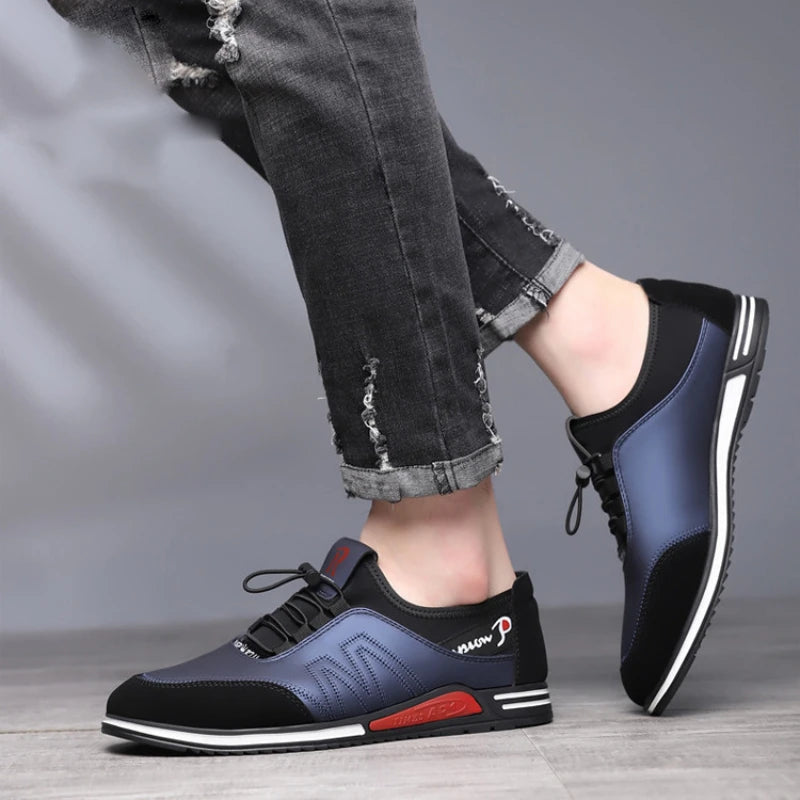 Zapatos casuales de cuero para hombre - Bitstyle - Confort ortopédico