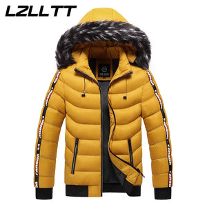 Winter Men Warm Hooded Parkas Jackets Mens Windbreaker Outwear Parkas Coats Men Autumn Detachable Hat Outfits Parkas Coats Male - Katertomyman Men & Women Shop