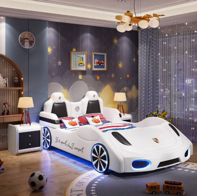 JY02 children's car bedroom set - Fun & Comfortable Sleeping Adventure