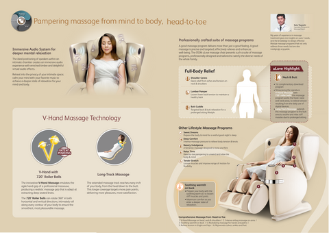 Pampering &nbsp;&nbsp;massage &nbsp;&nbsp;from &nbsp; mind &nbsp;&nbsp;to body, head-to-toe