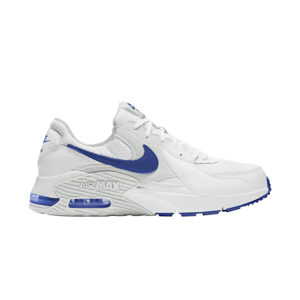 white blue nike air max