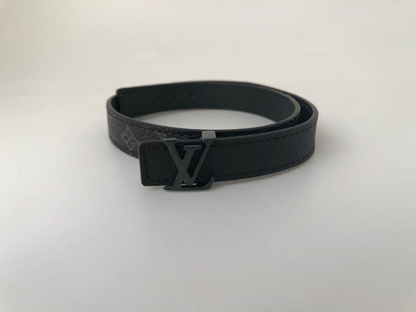 Louis Vuitton Men's Reversible Damier Graphite Map 40 mm Belt M0214U