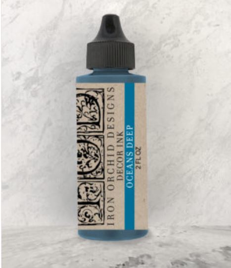  Decor Ink Oceans Deep 2 oz - Iron Orchid Designs 