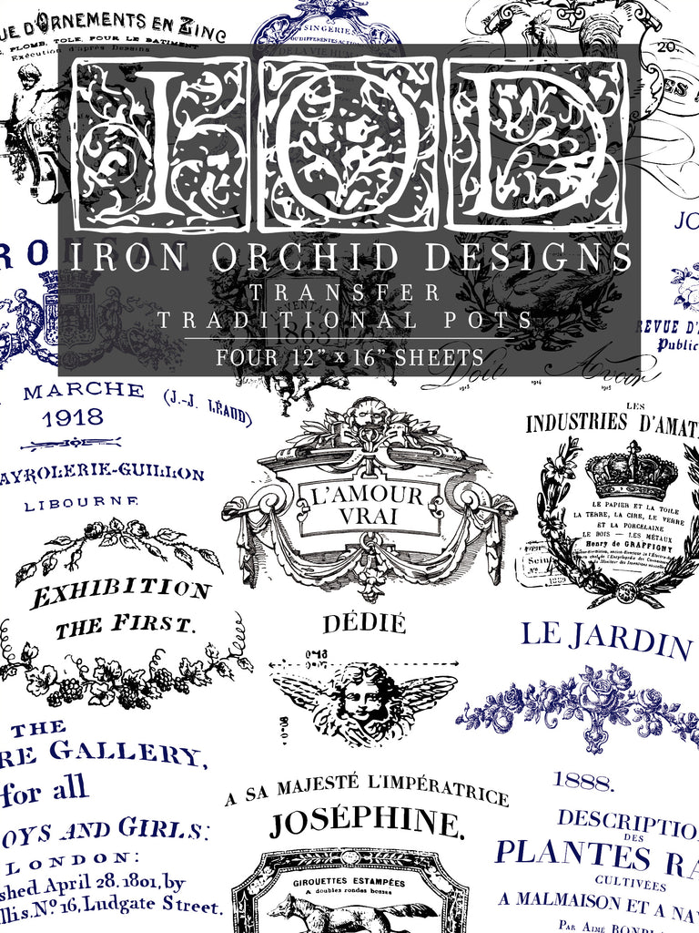 Frames IOD Moulds - Iron Orchid Design