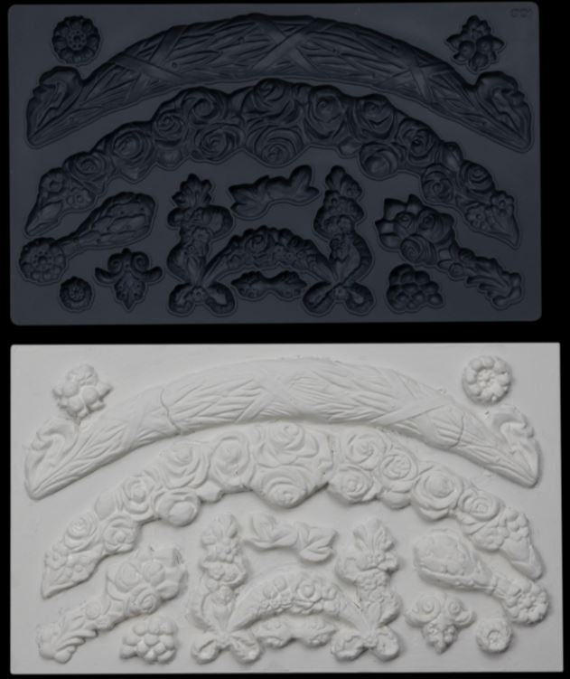 Dainty Flourishes 6X10 IOD Mould™ - Iron Orchid Design – Accidental ArtMaker