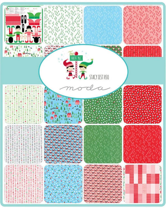 The North Pole Layer Cake by Stacy Iest Hsu for Moda Fabrics