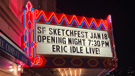 Eric Idle Sketchfest 2024.