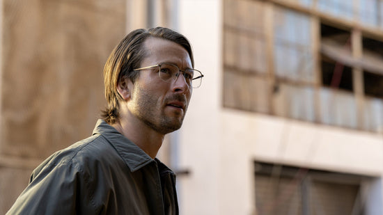 Glen Powell in Hit Man.