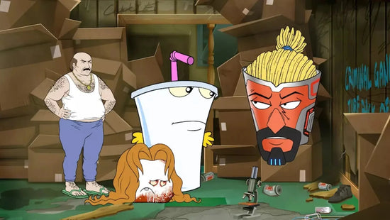 Aqua Teen Hunger Force on Adult Swim.