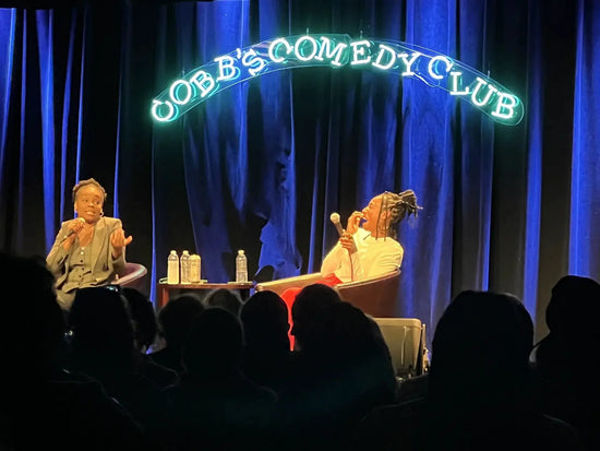 Amber Ruffin & Zainab Johnson at SF Sketchfest 2024.