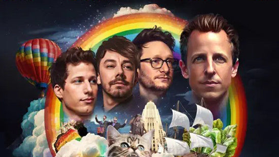 The Lonely Island and Seth Meyers Podcast.