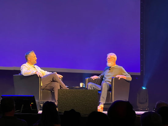 Nate Bargatze & David Letterman.