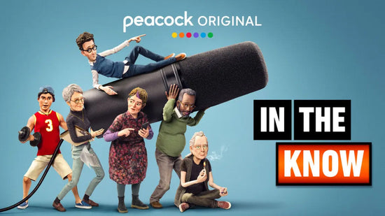 The new animated comedy series, In The Know, on Peacock.